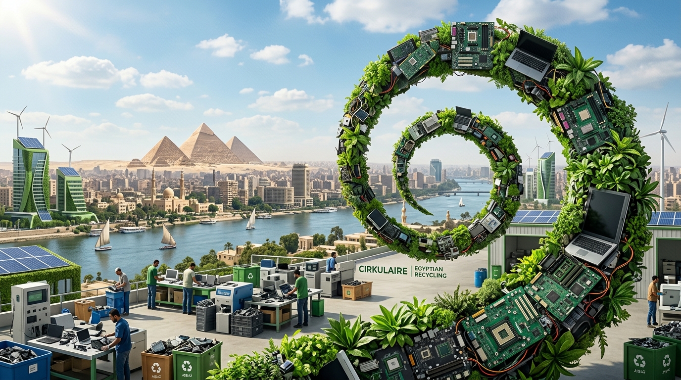 ECSCO Circular Economy and E-Waste Recycling in Egypt